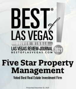 Best of Las Vegas 2021, Voted Real Estate Investment Firm