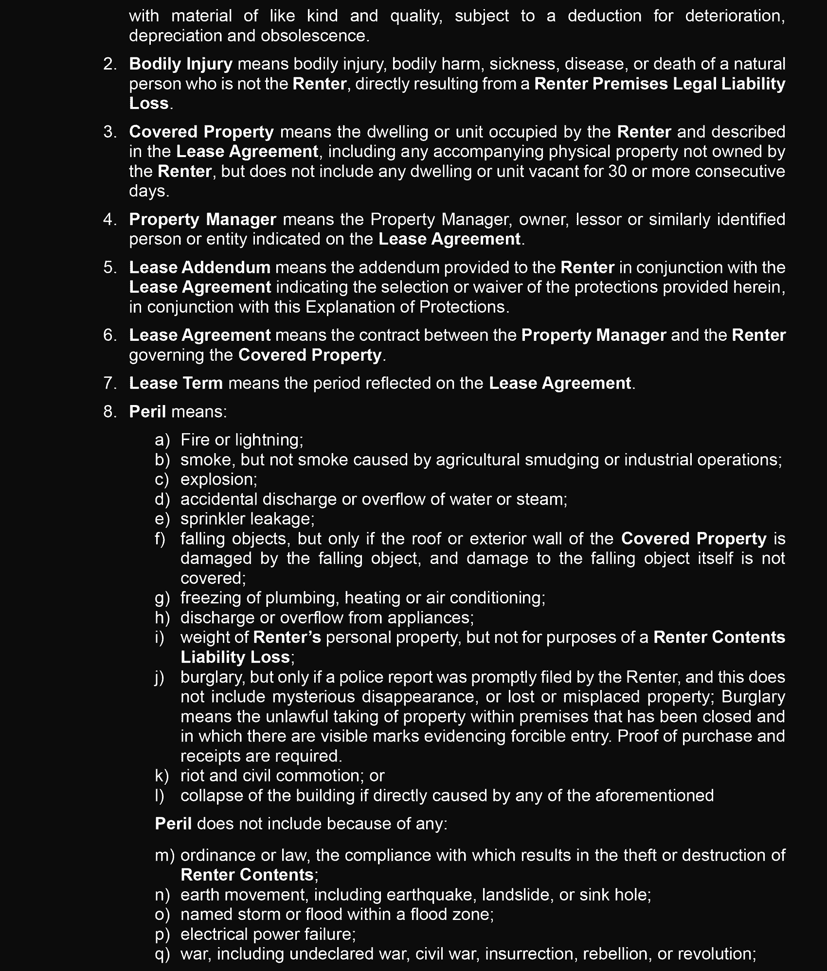 Rbp Explanation Of Protections 2